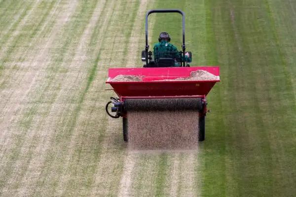 Sports field silica sand for turf management